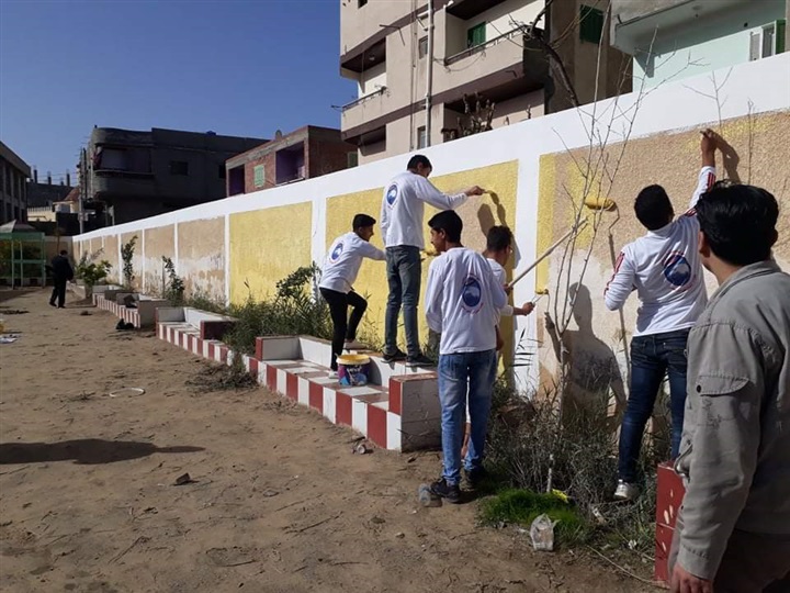 بالصور.."مستقبل وطن" ينظم فاعلية لزراعة الأشجار بكفر الشيخ