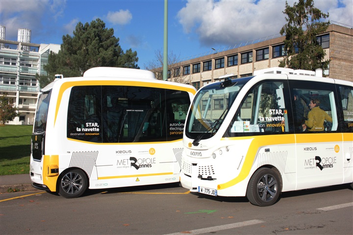 تكنولوجيا تنقل المستقبل - بالتعاون مع مدينة (Rennes) الفرنسية.. باصات Keolis ذاتية القيادة تبدأ فى العمل رسمياً هذا الشهر