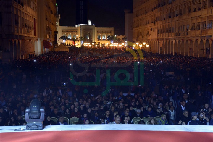 بالصور.. أنغام تتألق بحفل جماهيري ضخم في "تونس"