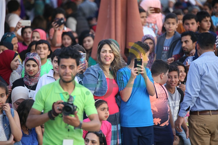 بالصور.. أحمد جمال يشعل حفل الربيع بـ"وادي دجلة" 