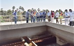 محافظ أسيوط يتفقد محطة مياه ديروط المرشحة بقرية شلش ومشروع الصرف الصحي بديروط