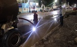 صور.. انتشار معدات المحليات للتعامل الفوري مع الأمطار بكفر الشيخ