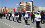 انطلاق مهرجان التميز الرياضي بجامعة كفر الشيخ 