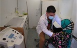 الكشف علي 1300 حالة في قافلة طبية بكفر الشيخ