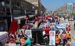 انطلاق مسيرة حاشدة بكفر الشيخ احتفالاً بذكري 30 يونيو (صور)