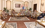وزير الدفاع والإنتاج الحربى يلتقى وزير الدفاع الوطنى بجمهورية تشاد  