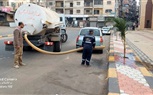 رفع المخلفات وحملات نظافة وزراعة الأشجار بمدن كفر الشيخ