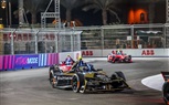 DS للسيارات تحتفل بفوزها الـ 16-في بطولة السيارات الكهربائية ABB FIA Formula E  مع المتسابق العالمي جان إريك فيرجن