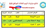 نتشر نتائج مباريات المجموعة الثالثة بدورى مراكز الشباب بكفر الشيخ  