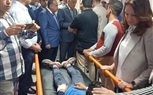   محافظ الجيزة يطمئن على الحالة الصحية لمصابى حادث طريق أبوغالب بمستشفى الشيخ زايد المركزى