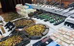 ضبط 265 قضية مخدرات 127 قطعة سلاح نارى خلال 24 ساعه
