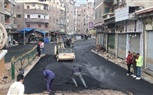  الإنتهاء من أعمال رصف شارع سعد زغلول بدسوق