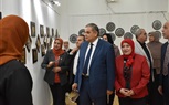 رئيس جامعة كفر الشيخ يفتتح معرضي جماليات الحفر المعدني وإطلالة مصرية بالتربية النوعية