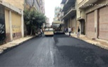 رصف شارعي عمر شاهين والإسماعيلية بكفر الشيخ بتكلفة 3 ملايين جنيه