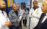  وكيل وزارة الصحة بالشرقية يتابع تقديم الخدمة للسيدات بوحدة الماموجرام المتنقلة بمستشفى السعديين 