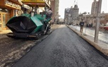 محافظ كفر الشيخ يتابع أعمال رصف شارعي النبوي المهندس والجمهورية بالعاصمة
