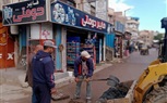 استمرار جهود الوحدات المحلية بكفر الشيخ في حملات النظافة وتطهير شبكات صفايات الأمطار والصرف الصحي