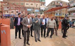 محافظ كفر الشيخ يتفقد أعمال إنشاء السوق الحضري المطور