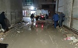 رفع تراكم مياة نتيجة كسر بماسورة مياه بشارع طيبه من شارع رمسيس العمرانية الشرقية