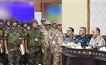 وزير الدفاع يشهد المرحلة الرئيسية لمشروع مراكز القيادة الذى تنفذه إحدى الجبهات الرئيسية بالقوات المسلحة