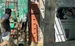  إيقاف أعمال بناء طوب داخل محل ناصيه شارع الشرقاوي مع شارع فيصل