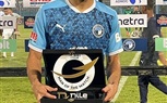 مصطفى فتحي يفوز بجائزة أفضل لاعب  فى مباراة سموحة