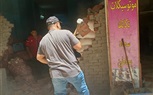رفع باب حديد وهدم بناء حوائط مخالفة بشارع على حمادة من شارع عدوى سليم 