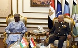 وزير الدفاع والإنتاج الحربى يلتقى وزير دفاع جمهورية النيجر