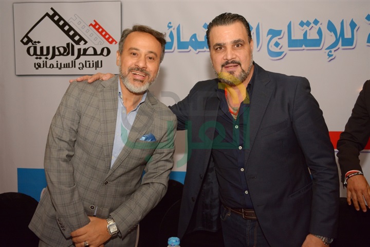 بالصور.. غادة عبد الرازق وعمرو سعد ووفاء عامر وخالد الصاوى فى مؤتمر فيلم كارما