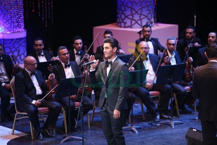 بالصور..  محمد عساف يحيي ثاني ليالي الموسيقة العربية