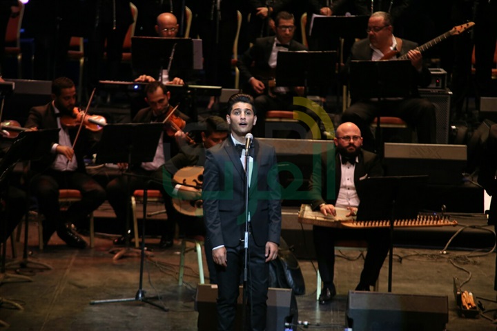 بالصور..  محمد عساف يحيي ثاني ليالي الموسيقة العربية